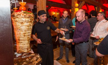 Catering at the company party House Breguet